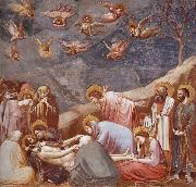 Giotto, Christ Begrates unknow artist